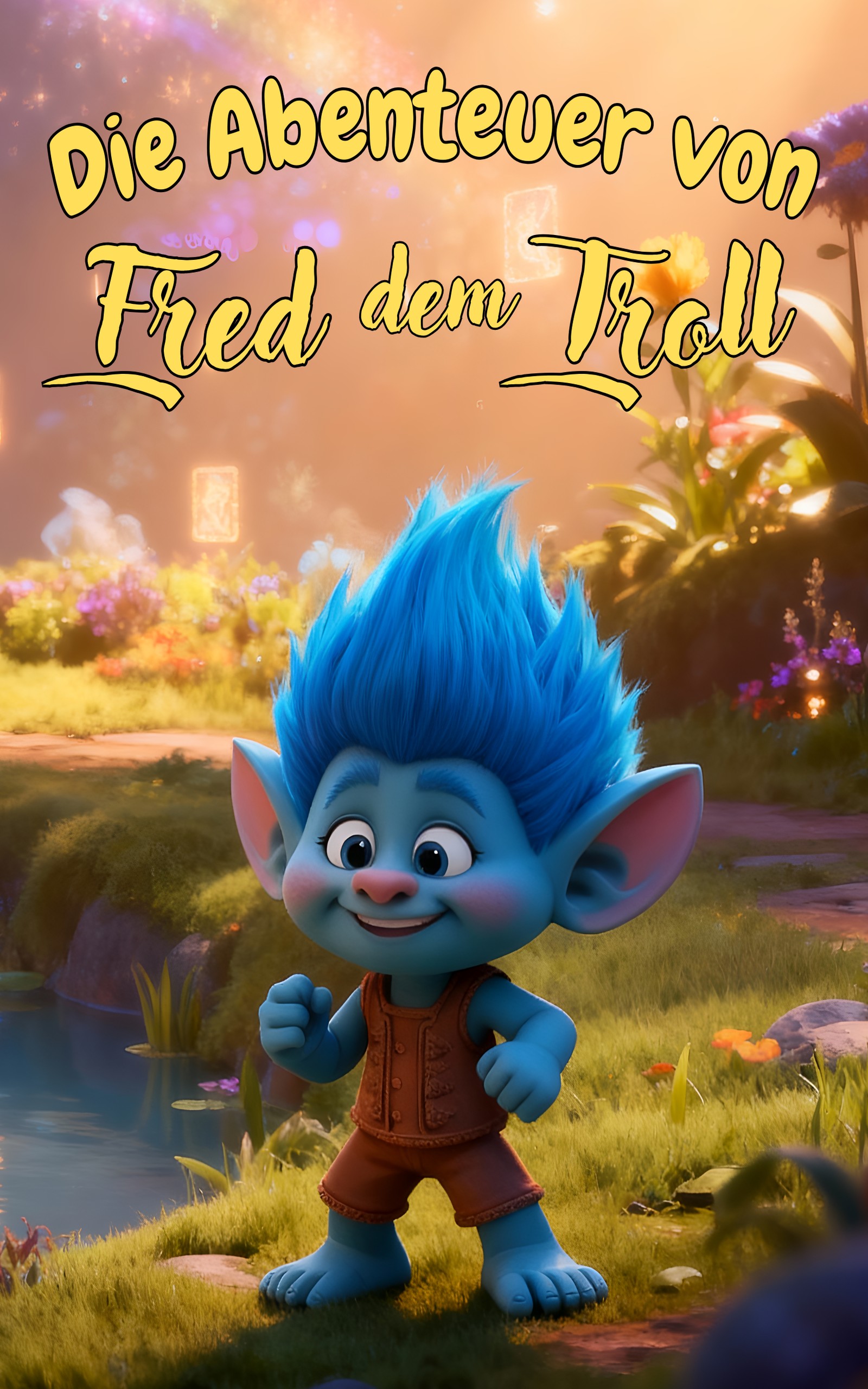 Die Abenteuer von Fred dem Troll Buchcover